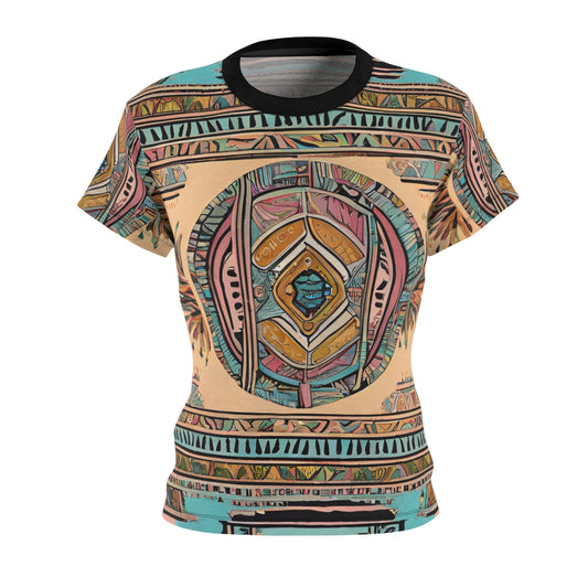 Dashiki 7 - Women's Cut & Sew Tee (AOP)