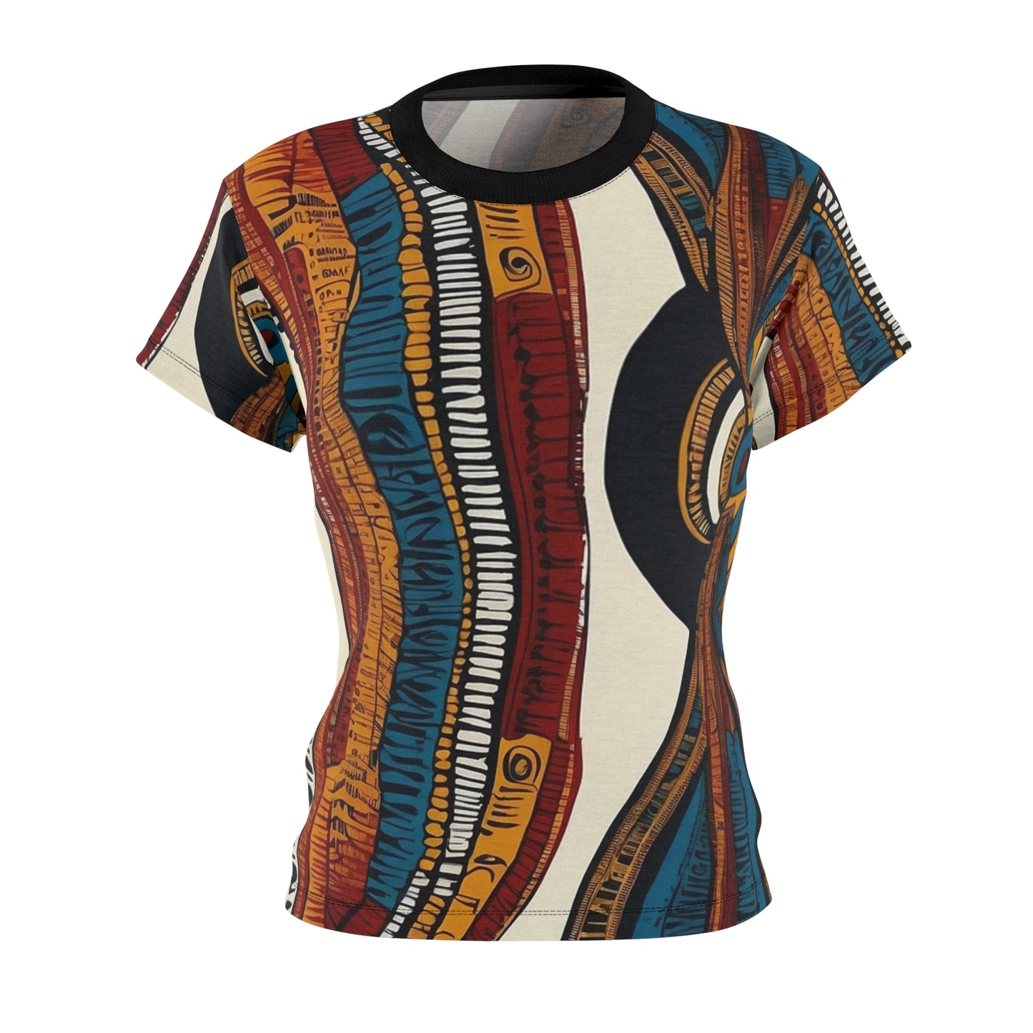 Dashiki 2 - Women's Cut & Sew Tee (AOP)