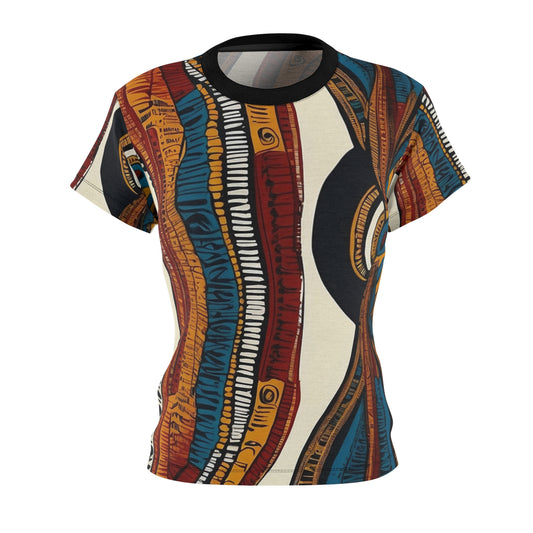 Dashiki 2 - Women's Cut & Sew Tee (AOP)