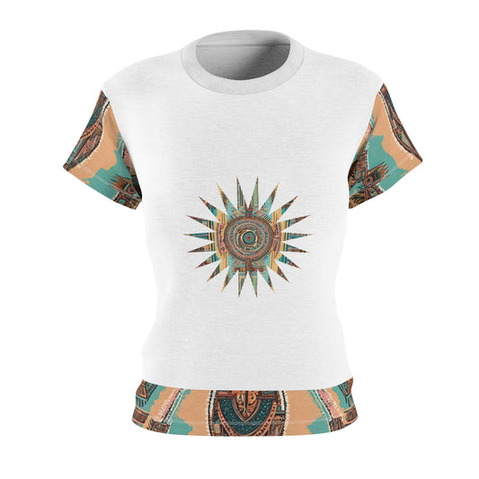 Dashiki 5 - Women's Cut & Sew Tee (AOP)
