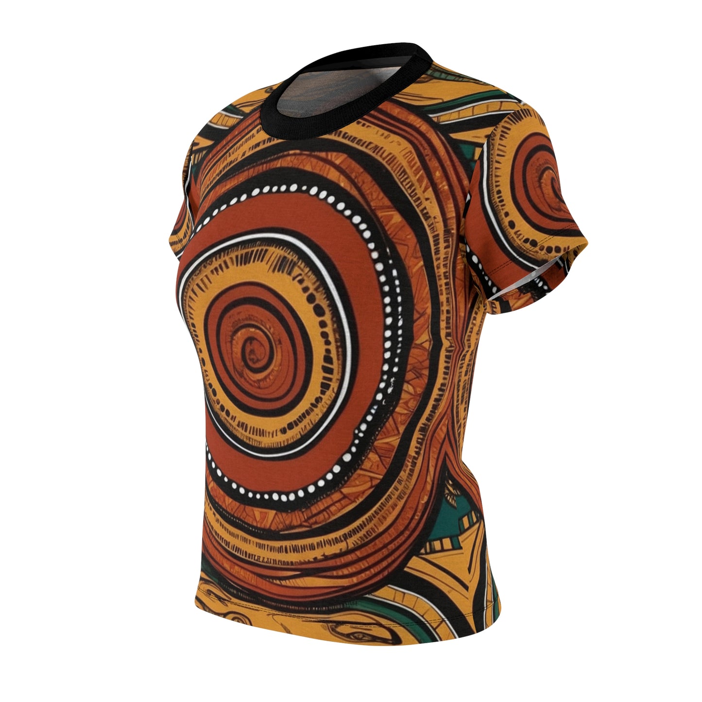 Dashiki 3 - Women's Cut & Sew Tee (AOP)