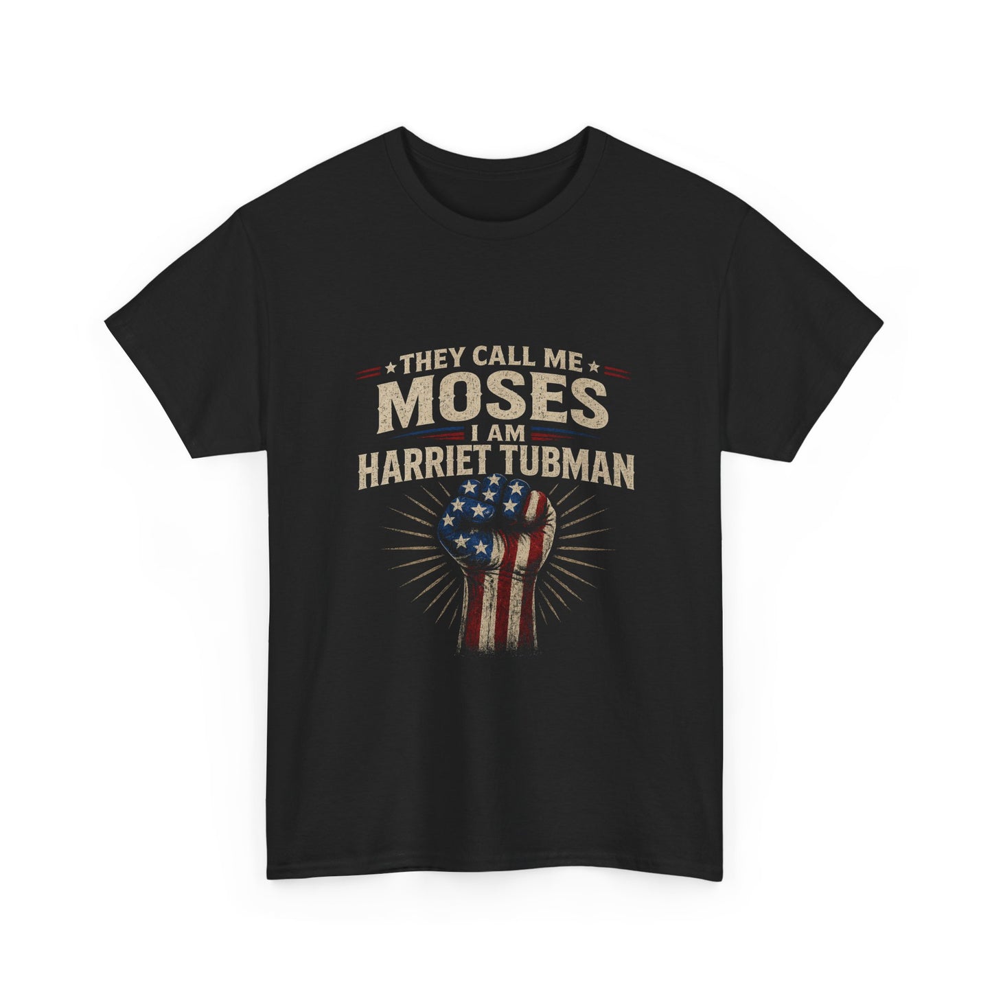 Harriet Tubman 'They Called Me Moses' Patriotic T‑Shirt