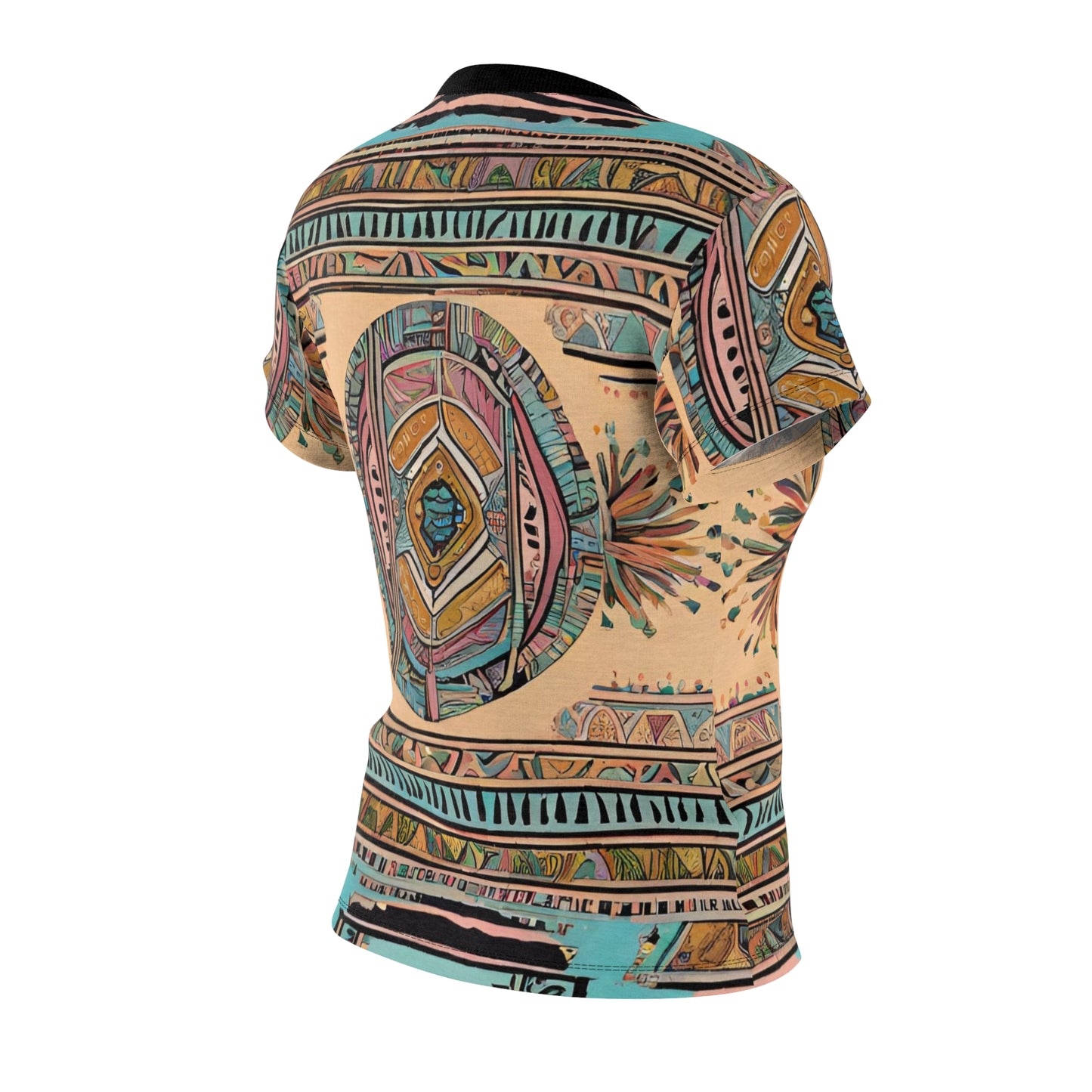 Dashiki 7 - Women's Cut & Sew Tee (AOP)