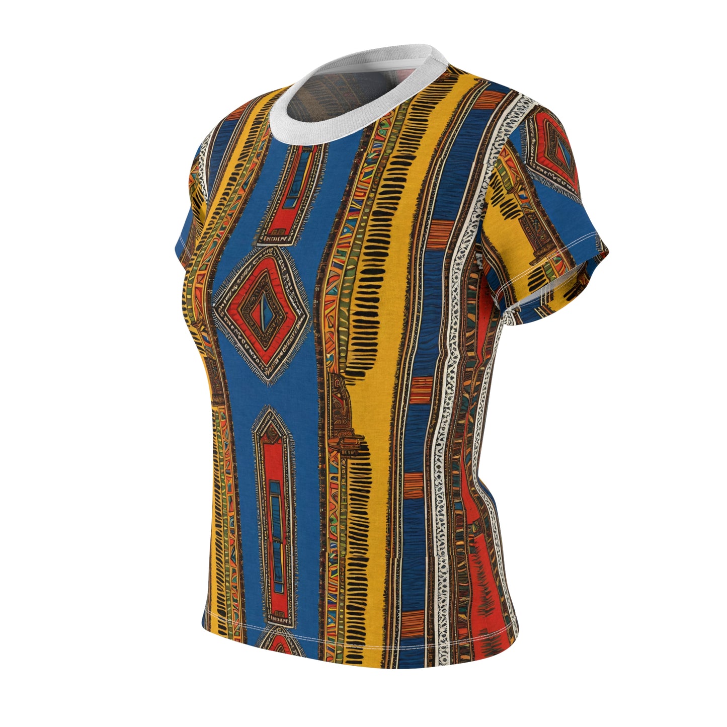 Dashiki 6 - Women's Cut & Sew Tee (AOP)