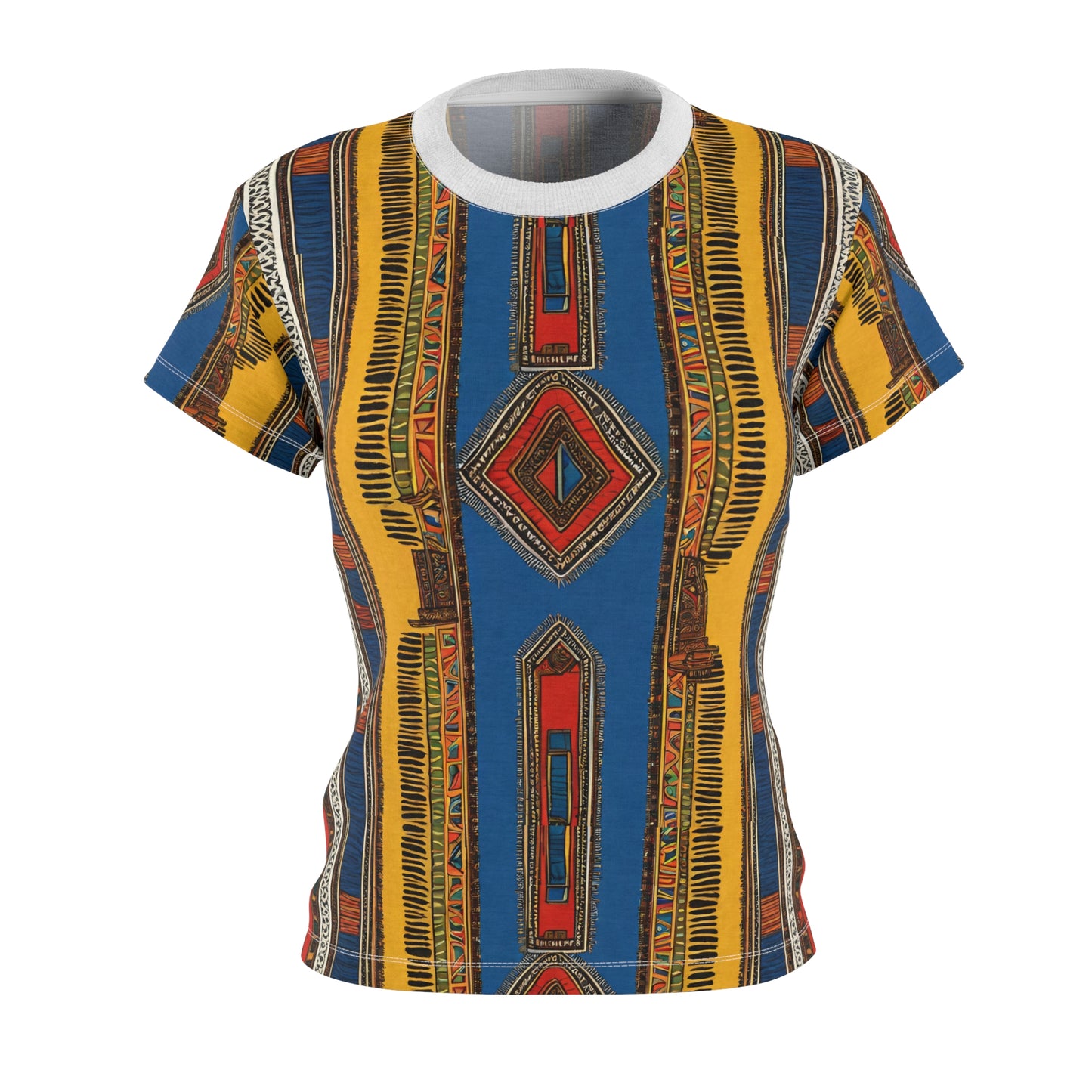 Dashiki 6 - Women's Cut & Sew Tee (AOP)