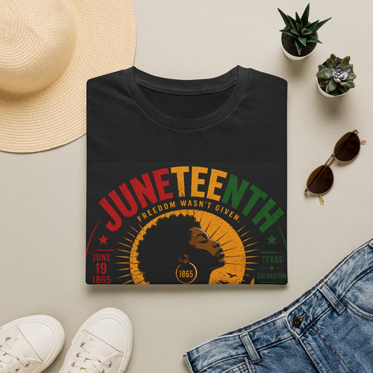 Juneteenth Freedom T-Shirt — "Freedom Was Declared" Celebration Tee
