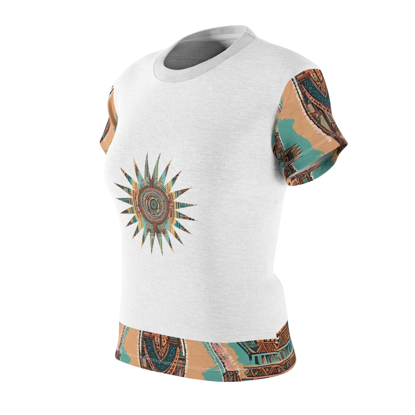 Dashiki 5 - Women's Cut & Sew Tee (AOP)